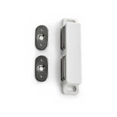 Magnetlås Vit 2028 2x4 kg, Vit