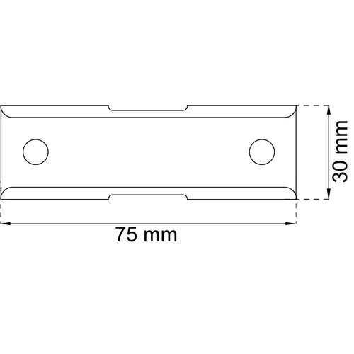 Gardinbeslag 420-H2 Vit, 2-pack