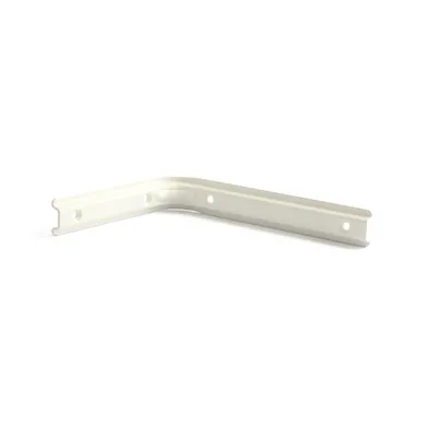 Konsol 6045 stål 125x150 mm, Vit