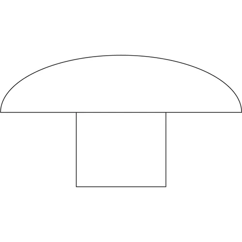 Bottenknapp 1517-5 Vit, 10-pack