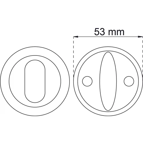Cylindervredsats 43 Nickel, 11 mm