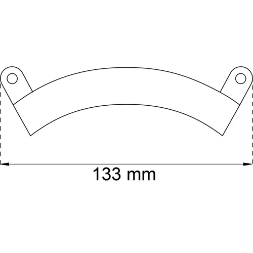 Slanghållare 702 Elförzinkad
