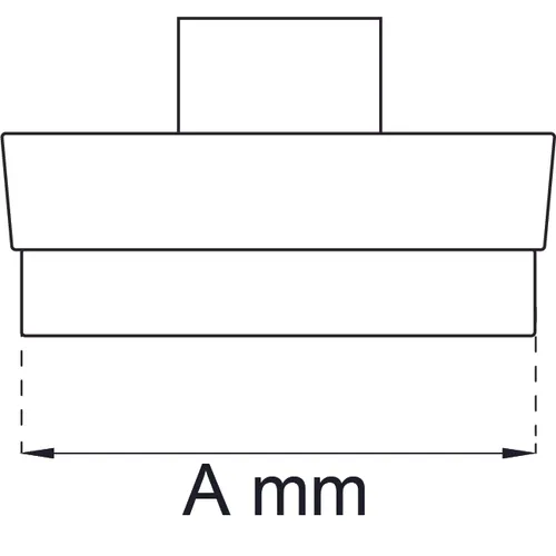 Golvskydd filt m. rörnit 22 mm, 12-pack