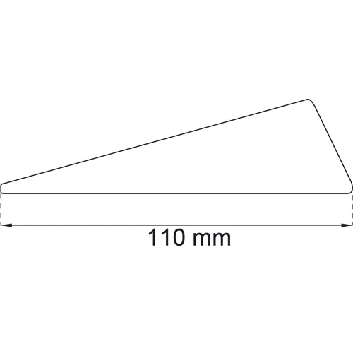 Dörr/fönsterkil 2370 Grå