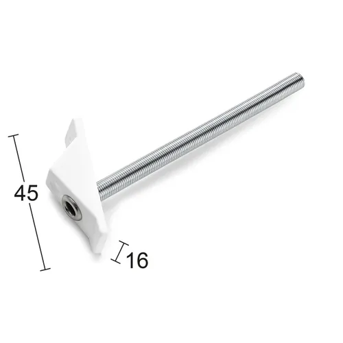 Snörledare 1521-5 Vit, 2-pack