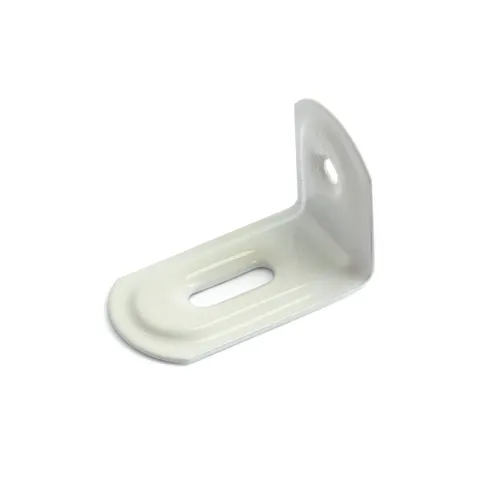 Möbelvinkel 501 25x41 mm, Vit, 4-pack