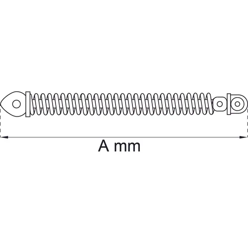 Spiraldörrstängare FZB
