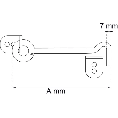 Kasthake 1340-7 FZB 100 mm