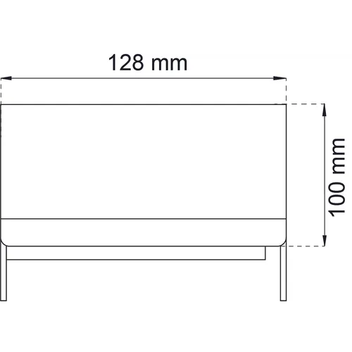 Toalettpappershållare 3410 Vit