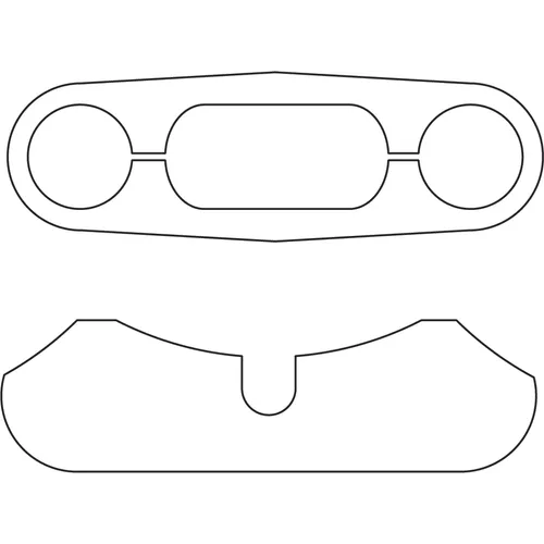 Skarvdel 268-8 Nickel, 10-pack