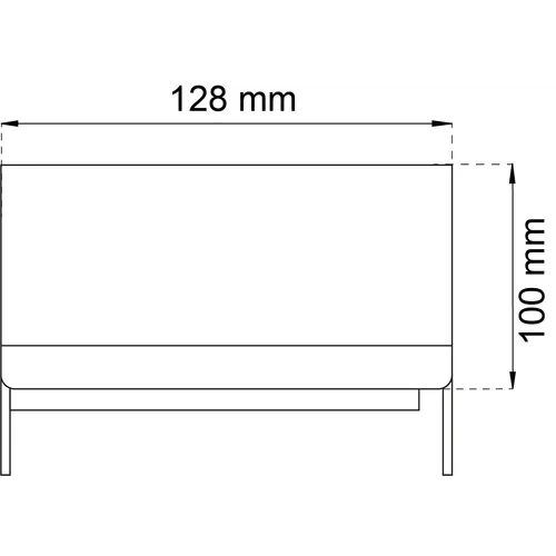 Toalettpappershållare 3410 Krom