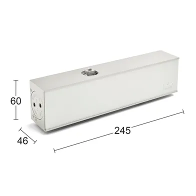 Dörrstängare TS 83 Silver