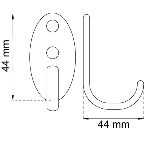 Krok 141 Aluminium, 2-pack
