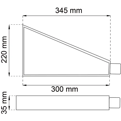 Dörrstopp 390 Grålackad