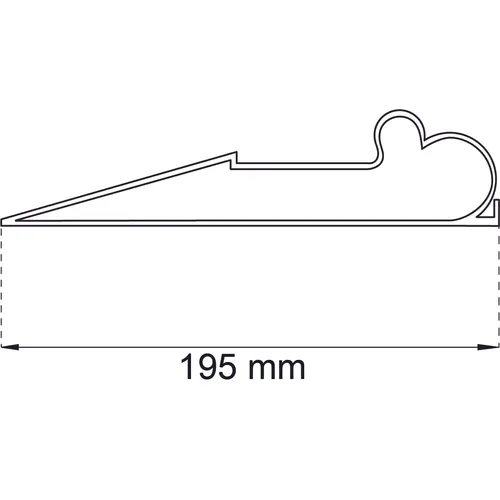 Dörrkil 2380 Grå, plast