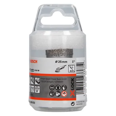 Diamanthålsåg X-LOCK Dry Speed 25 mm