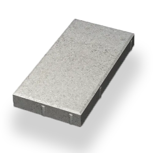 Markplatta Siena Halvplatta 350x175x40 mm, Slät Grå