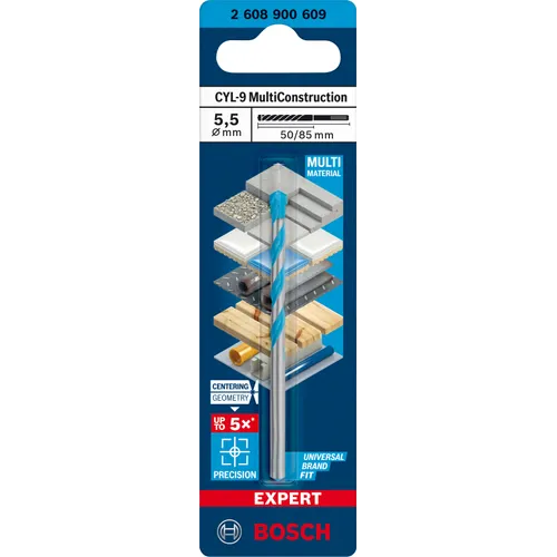 Borr MultiConstruction CYL-9 5,5x50/85 mm