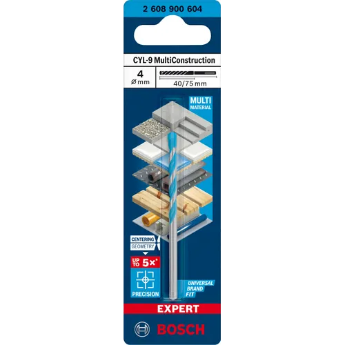 Borr MultiConstruction CYL-9 4x40/75 mm