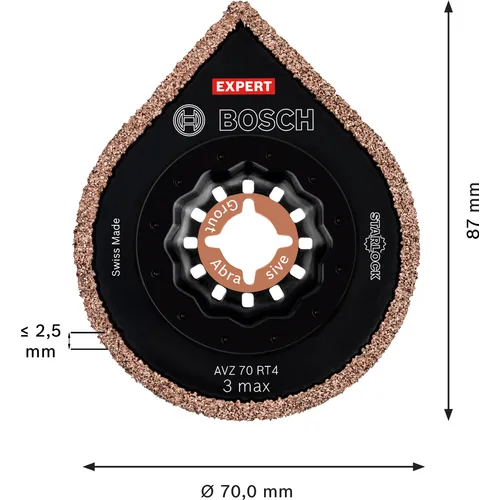 Brukrensare AVX 70 TR4 HM-RIFF 70 mm