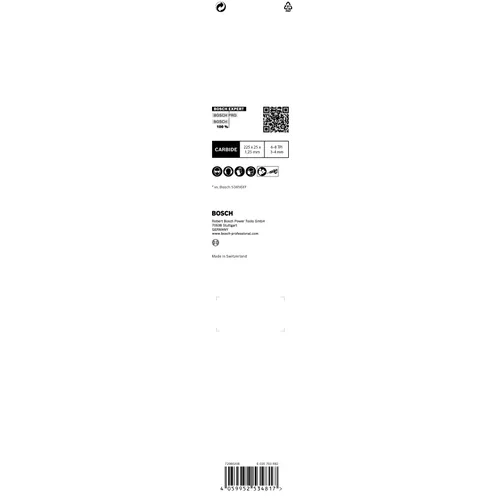 Tigersågblad S 1156 XHM Trä/Metall 225 mm
