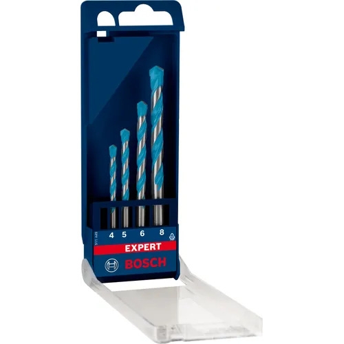 Borrset MultiConstruction CYL-9 4 delar, 4-8 mm