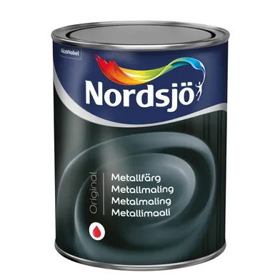 Metallgrundfärg Original 1 l, Röd