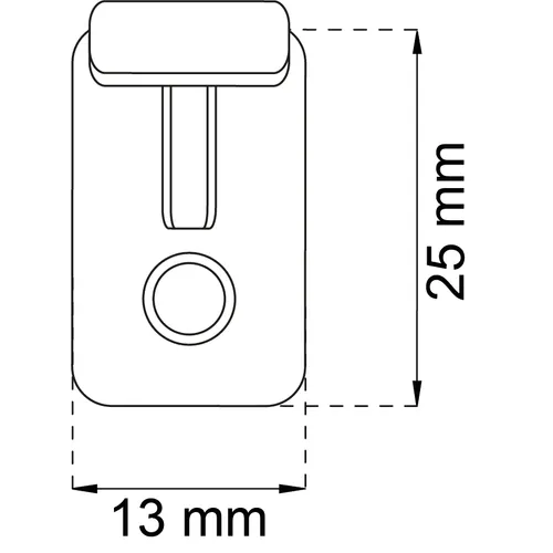 Linknopp 1516-5 Vit, 2-pack
