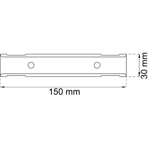 Gardinbeslag 420-H1 Vit