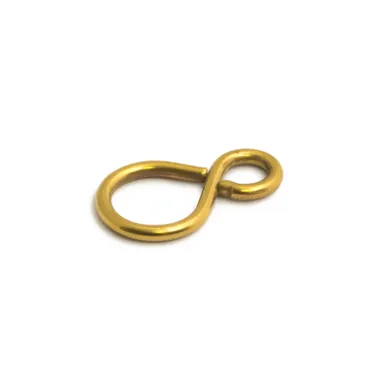 S-krok Sluten 22 mm, Mässing, 10-pack