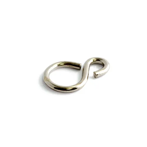 S-krok Sluten 26 mm, Nickel, 10-pack