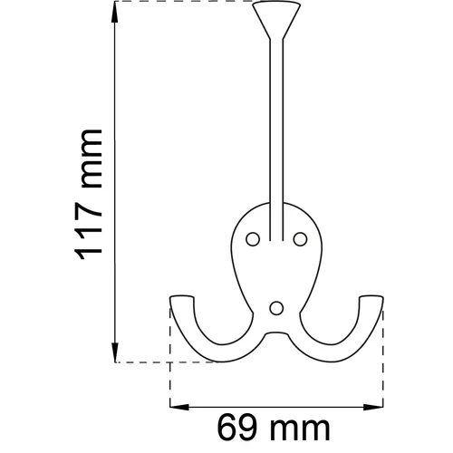 Krok 1031 Borstad krom