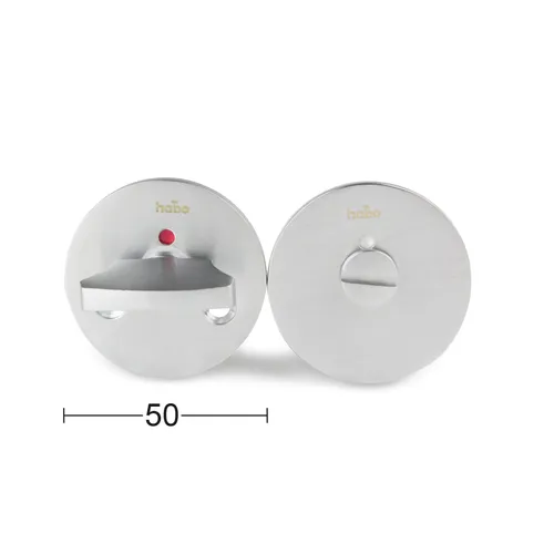 WC-beslag F262 Borstad krom