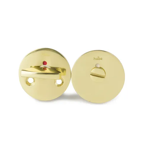 WC-beslag F262 Polerad mässing