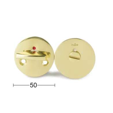 WC-beslag F262 Polerad mässing