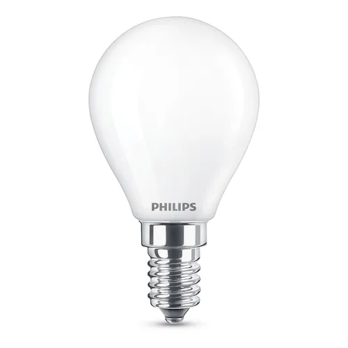 Klotlampa LED E14 2,2 W (25 W), Varmvit, Matt