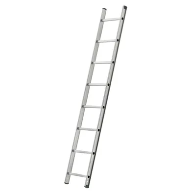 Vägg-/Takstege Aluminium 2,4 m, 8-steg