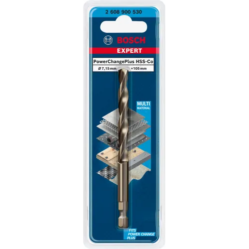 Centreringsborr Power Change Plus HSS-Co 7,15x105 mm