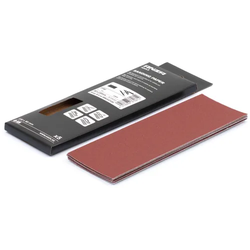 Slippapper med kardborre 80x230 mm, K120, 5-pack