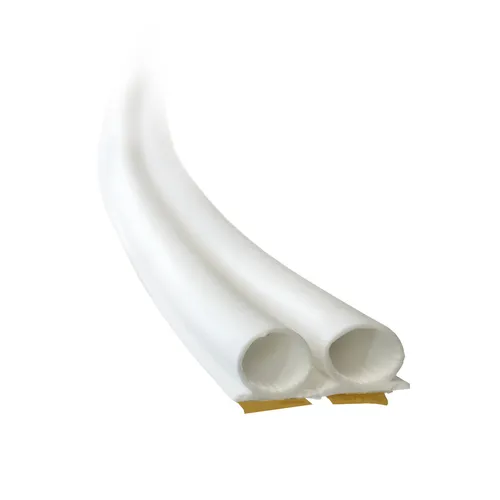 Omega-list självhäftande Ø 7 mm, Vit, 100 m