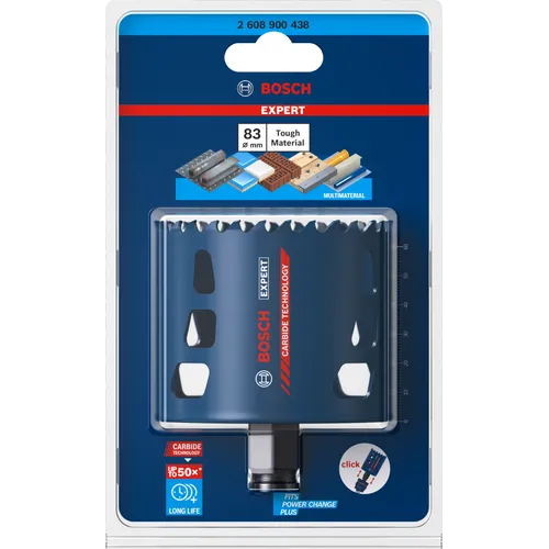 Hålsåg Tough Material Carbide 83 mm