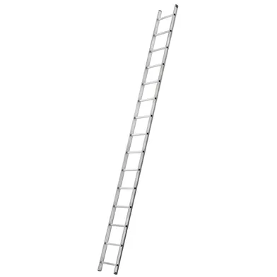 Vägg-/Takstege Aluminium 4,5 m, 15-steg