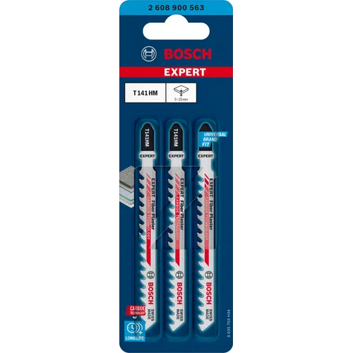 Sticksågblad T 141 HM Komposit 100 mm, 3-pack