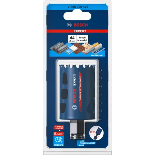 Hålsåg Tough Material Carbide 44 mm