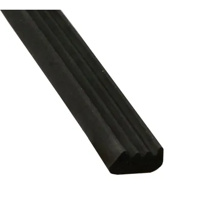 Kronlist EPDM 8x15 mm, Svart, 40 m