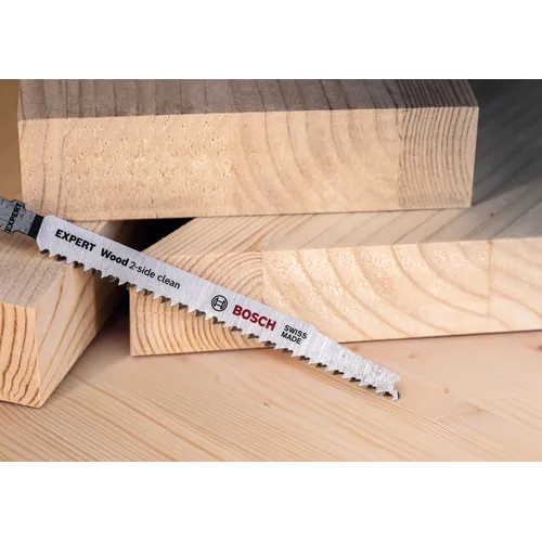 Sticksågblad T 308 B Trä 117 mm, 5-pack