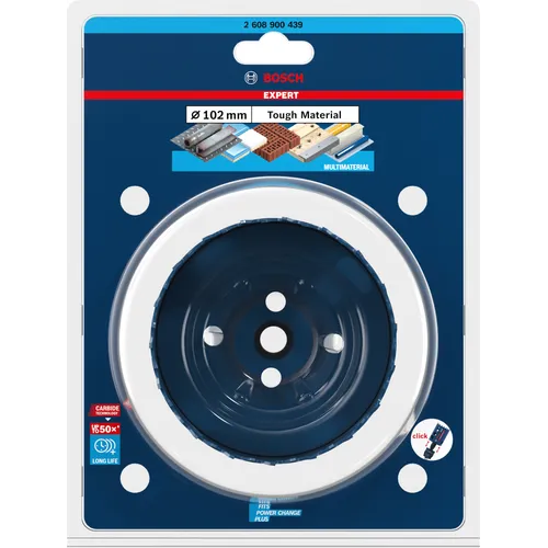 Hålsåg Tough Material Carbide 102 mm