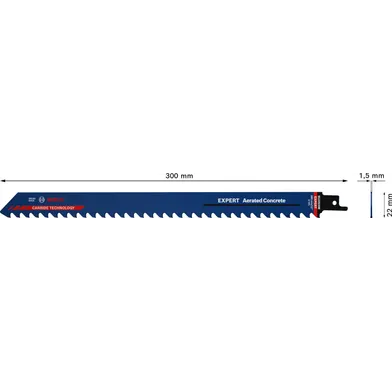 Tigersågblad S 1241 HM Lättbetong 300 mm