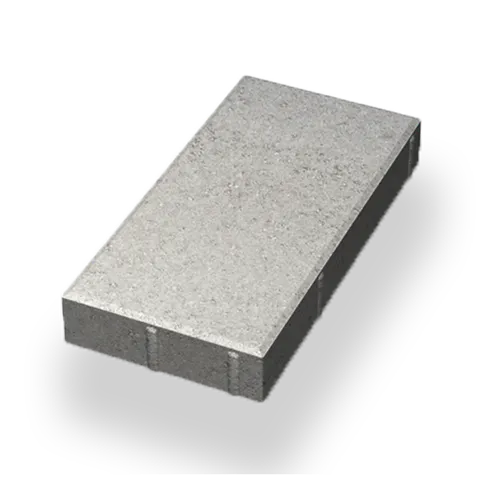 Markplatta Siena Halvplatta 350x175x50 mm, Slät Grå