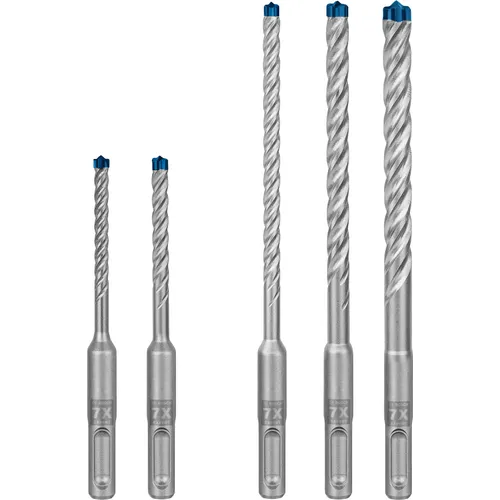 Hammarborrset Expert SDS Plus-7X 5-10 mm 5 delar, 5-10 mm